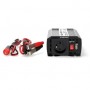 Convertisseur de tension modifiée onde sinusoïdale | Tension d\'entrée: 12 V DC | Connexion (s) de sortie d\'alimentation de l\'appareil: Type E (CEE 7/5) / USB-A | 230 V AC 50 Hz | 300 W | Puissance de sortie maximale: 600 W | Batterie de serrage + allum