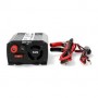 Convertisseur de tension modifiée onde sinusoïdale | Tension d\'entrée: 12 V DC | Connexion (s) de sortie d\'alimentation de l\'appareil: Type E (CEE 7/5) / USB-A | 230 V AC 50 Hz | 300 W | Puissance de sortie maximale: 600 W | Batterie de serrage + allum