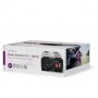 Convertisseur de tension modifiée onde sinusoïdale | Tension d\'entrée: 12 V DC | Connexion (s) de sortie d\'alimentation de l\'appareil: Type E (CEE 7/5) / USB-A | 230 V AC 50 Hz | 300 W | Puissance de sortie maximale: 600 W | Batterie de serrage + allum