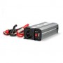 Convertisseur de tension modifiée onde sinusoïdale | Tension d\'entrée: 12 V DC | Connexion (s) de sortie d\'alimentation de l\'appareil: Type E (CEE 7/5) / USB-A | 230 V AC 50 Hz | 600 W | Puissance de sortie maximale: 1200 W | Batterie de serrage + allu
