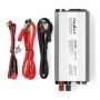 Convertisseur de tension modifiée onde sinusoïdale | Tension d\'entrée: 12 V DC | Connexion (s) de sortie d\'alimentation de l\'appareil: Type E (CEE 7/5) / USB-A | 230 V AC 50 Hz | 600 W | Puissance de sortie maximale: 1200 W | Batterie de serrage + allu