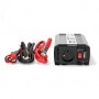 Convertisseur de tension modifiée onde sinusoïdale | Tension d\'entrée: 12 V DC | Connexion (s) de sortie d\'alimentation de l\'appareil: Type E (CEE 7/5) / USB-A | 230 V AC 50 Hz | 600 W | Puissance de sortie maximale: 1200 W | Batterie de serrage + allu