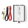 Convertisseur de tension modifiée onde sinusoïdale | Tension d\'entrée: 12 V DC | Connexion (s) de sortie d\'alimentation de l\'appareil: Type E (CEE 7/5) / USB-A | 230 V AC 50 Hz | 1000 W | Puissance de sortie maximale: 2000 W | Bornier à vis | Argent
