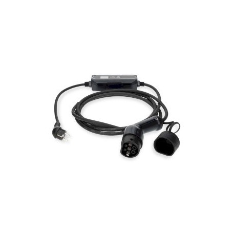 Chargeur portatif de véhicule électrique | AT-N05V3V3-F 3G1.5 | 1380 / 2300 / 3680 W | 6 / 8 / 10 / 13 / 16 A | 1 Phase | 5.00 m | Noir | Boîte