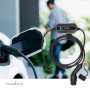 Chargeur portatif de véhicule électrique | AT-N05V3V3-F 3G1.5 | 1380 / 2300 / 3680 W | 6 / 8 / 10 / 13 / 16 A | 1 Phase | 5.00 m | Noir | Boîte