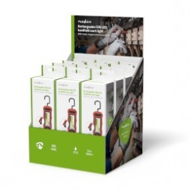 Lampe de travail | 4 W | Alimenté par pile | 5 V DC | Lithium-Ion intégré | Rechargeables | Durée de lumière: 5 h | 300 lm | Portée lumineuse: 20 m