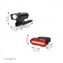 Lumière pour vélos | Alimenté par pile | 5 V DC | 3 W | Batteries incluses | Rechargeables | 400 lm | 4.5 lm | 100 m | 110 °
