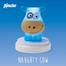 NAUGHTY COW LED veilleuse vache bleu