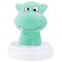SILLY HIPPO LED veilleuse hippopotame bleu