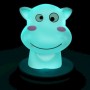 SILLY HIPPO LED veilleuse hippopotame bleu