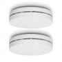 Détecteur de fumée SA300 DUO Design avec batterie de 10 ans 2 pack