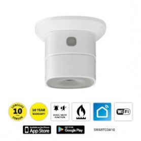 SMARTCOA10 Détecteur intelligent de monoxyde de carbone