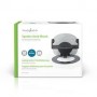 Mountage pour haut parleur | Compatible avec: Amazon Echo Dot | Bureau | 1 kg | Fixe | Acier | Noir