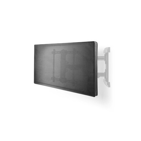 Couverture pour Écran TV d\'Extérieur | Taille de l\'écran: 65 - 70 \" | Qualité suprême oxford | Noir