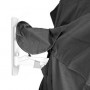 Couverture pour Écran TV d\'Extérieur | Taille de l\'écran: 65 - 70 \" | Qualité suprême oxford | Noir