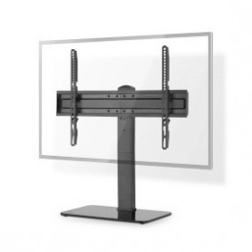 Support TV fixe | 37 - 70 \" | Poids d\'écran maximal pris en charge: 40 kg | Hauteurs pré-fixées réglables | Acier / Verre trempé | Noir