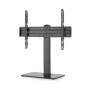 Support TV fixe | 37 - 70 \" | Poids d\'écran maximal pris en charge: 40 kg | Hauteurs pré-fixées réglables | Acier / Verre trempé | Noir