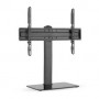 Support TV fixe | 37 - 70 \" | Poids d\'écran maximal pris en charge: 40 kg | Hauteurs pré-fixées réglables | Acier / Verre trempé | Noir