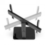 Support TV fixe | 37 - 70 \" | Poids d\'écran maximal pris en charge: 40 kg | Hauteurs pré-fixées réglables | Acier / Verre trempé | Noir