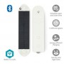 SmartLife Robot à Rideau | Système de Câble | Rideaux à panneaux / Stores romains / Volets roulants | Alimentation secteur / Solar Powered | 2000 mAh | Bluetooth® | Blanc