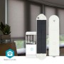 SmartLife Robot à Rideau | Système de Câble | Rideaux à panneaux / Stores romains / Volets roulants | Alimentation secteur / Solar Powered | 2000 mAh | Bluetooth® | Blanc