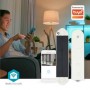 SmartLife Robot à Rideau | Système de Câble | Rideaux à panneaux / Stores romains / Volets roulants | Alimentation secteur / Solar Powered | 2000 mAh | Bluetooth® | Blanc