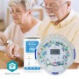 Distributeur de pilules SmartLife | Wi-Fi | 28 Compartments | Nombre d\'heures d\'alarme: 9 heures d\'alarme par jour | Bip / Lumière / Voix | Ecran LCD | Blanc