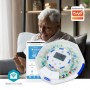 Distributeur de pilules SmartLife | Wi-Fi | 28 Compartments | Nombre d\'heures d\'alarme: 9 heures d\'alarme par jour | Bip / Lumière / Voix | Ecran LCD | Blanc
