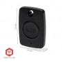 Panic Button pour Maison connectée | Zigbee 3.0 | Alimentation par batterie: CR2450 | Noir