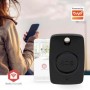 Panic Button pour Maison connectée | Zigbee 3.0 | Alimentation par batterie: CR2450 | Noir