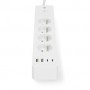 Multiprise SmartLife | Wi-Fi | France / Type E (CEE 7/6) / USB A / USB-C™ | 16 A | 3680 W | 2.00 m | 0 - 55 °C | Android™ / IOS | Blanc