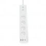 Multiprise SmartLife | Wi-Fi | France / Type E (CEE 7/6) / USB A / USB-C™ | 16 A | 3680 W | 2.00 m | 0 - 55 °C | Android™ / IOS | Blanc