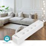 Multiprise SmartLife | Wi-Fi | France / Type E (CEE 7/6) / USB A / USB-C™ | 16 A | 3680 W | 2.00 m | 0 - 55 °C | Android™ / IOS | Blanc