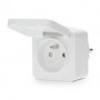 Prise intelligente SmartLife | Zigbee 3.0 | IP44 | Wattmètre | 3680 W | France / Type E (CEE 7/6) | 0 - 55 °C | Android™ / IOS | Blanc | 1 pièces