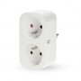 Prise intelligente SmartLife | Wi-Fi | IP21 | Wattmètre | 3680 W | France / Type E (CEE 7/6) | 0 - 55 °C | Android™ / IOS | Blanc | 1 pièces