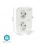 Prise intelligente SmartLife | Wi-Fi | IP21 | Wattmètre | 3680 W | France / Type E (CEE 7/6) | 0 - 55 °C | Android™ / IOS | Blanc | 1 pièces