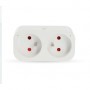Prise intelligente SmartLife | Wi-Fi | IP21 | Wattmètre | 3680 W | France / Type E (CEE 7/6) | 0 - 55 °C | Android™ / IOS | Blanc | 1 pièces