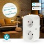 Prise intelligente SmartLife | Wi-Fi | IP21 | Wattmètre | 3680 W | France / Type E (CEE 7/6) | 0 - 55 °C | Android™ / IOS | Blanc | 1 pièces