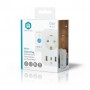 Prise intelligente SmartLife | Wi-Fi | IP21 | Wattmètre | 3680 W | France / Type E (CEE 7/6) / 1x USB-C™ / 2x USB | 0 - 55 °C | Android™ / IOS | Blanc | 1 pièces