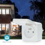 Prise intelligente SmartLife | Wi-Fi | IP44 | Wattmètre | 3680 W | France / Type E (CEE 7/6) | -25 - 55 °C | Android™ / IOS | Blanc / Gris | 1 pièces