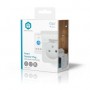 Prise intelligente SmartLife | Wi-Fi | IP44 | Wattmètre | 3680 W | France / Type E (CEE 7/6) | -25 - 55 °C | Android™ / IOS | Blanc / Gris | 1 pièces