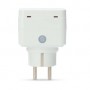 Prise intelligente SmartLife | Wi-Fi | IP44 | Wattmètre | 3680 W | France / Type E (CEE 7/6) | -25 - 55 °C | Android™ / IOS | Blanc / Gris | 1 pièces