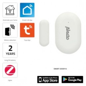 SMART-DOOR10 Capteur de contact de porte/fenêtre Smart Zigbee