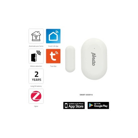 SMART-DOOR10 Capteur de contact de porte/fenêtre Smart Zigbee