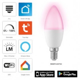 SMARTLIGHT30 Lampe couleur LED intelligente avec Wi-Fi