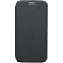 Etui folio Beetle Case en cuir noir et arrière transparent pour iPhone 6/6S/7/8
