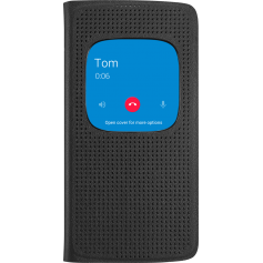Etui folio noir pour Alcatel Idol 4