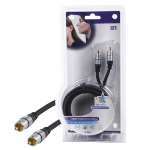 HQ High quality RCA connection cable 2.50 m