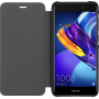 Etui à rabat noir pour Honor 6C Pro