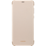 Etui folio Huawei doré pour P Smart